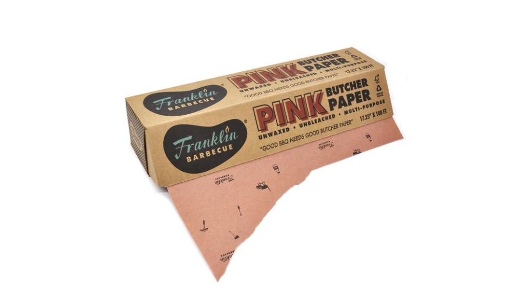 franklin barbecue pink butcher paper
